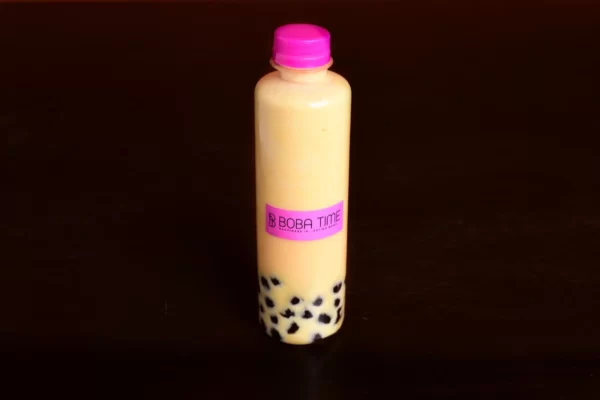 Mango Milkshake with Boba - with Super Chewy Tapioca Pearls 300 ml