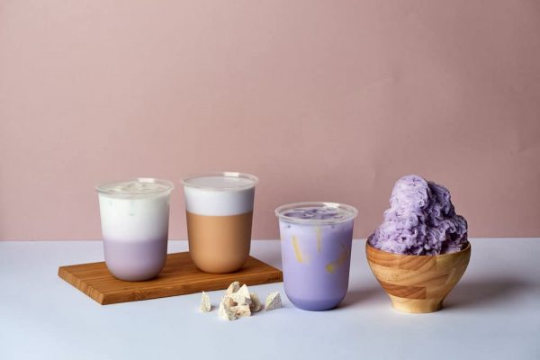 Taro Milk Tea Powder Mix, Bubble Tea Mix Instant Powder