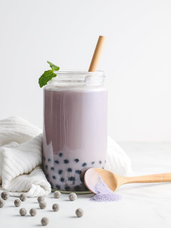 Taro Milk Tea Powder Mix, Bubble Tea Mix Instant Powder