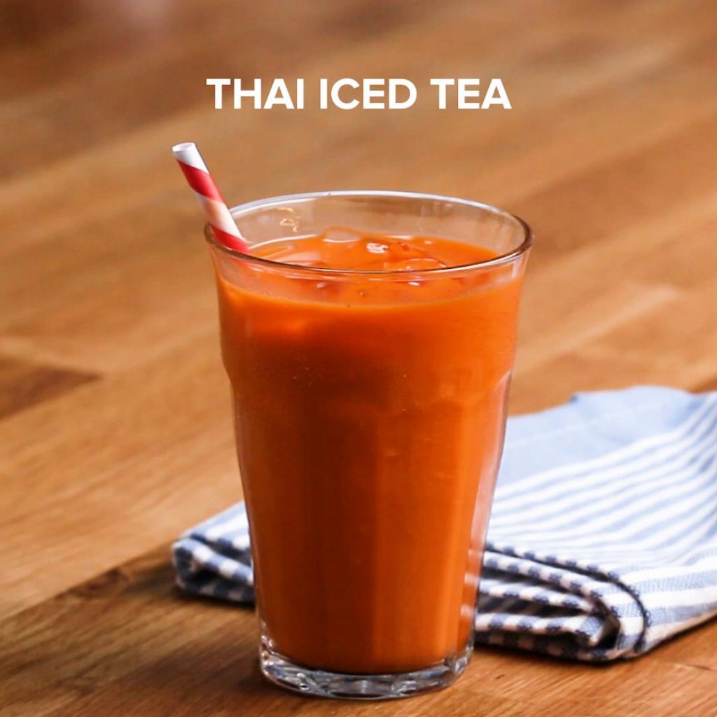 How to make thai tea with tapioca pearls