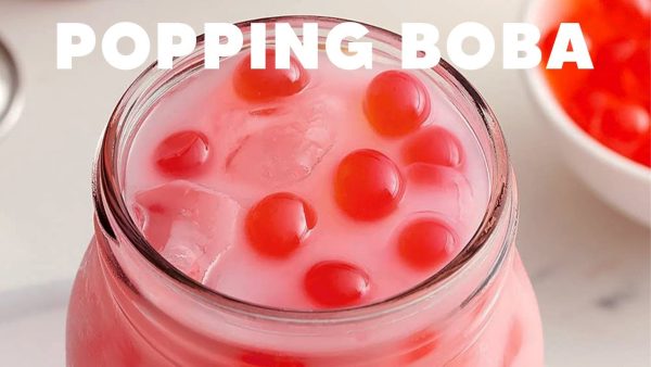 Watermelon Popping Boba