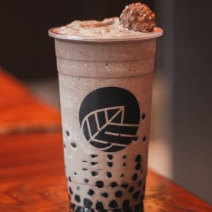 Ferrero Rocher Milkshake with Boba